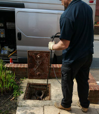 Drain clearance in Nunhead